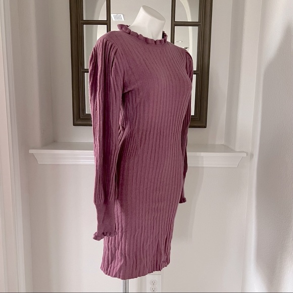 Ellie Tahari Cashmere Balloon Sleeve Sweater Dress Size S New w/Tag - Picture 7 of 15